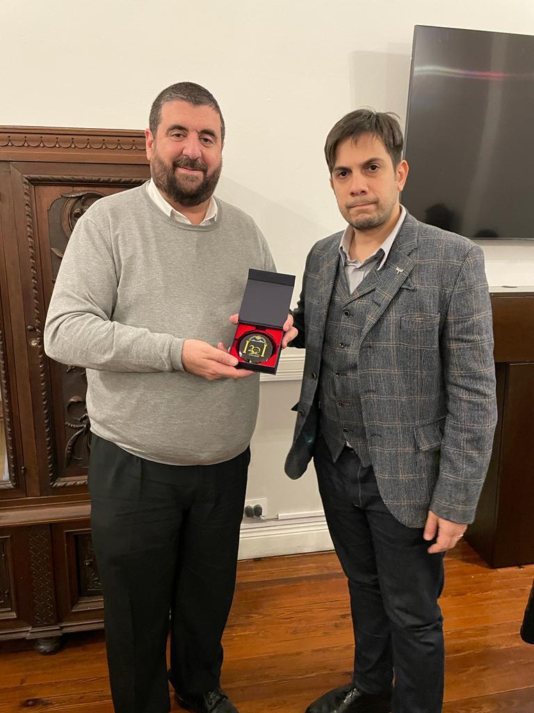 Visita a Pablo Lázaro